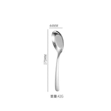 Load image into Gallery viewer, Stainless Steel Flat Bottom Asian Soup Spoons | Long Handle - 1 Pc