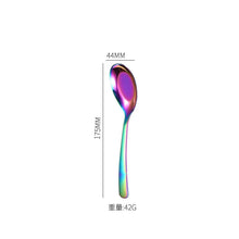 Load image into Gallery viewer, Stainless Steel Flat Bottom Asian Soup Spoons | Long Handle - 1 Pc