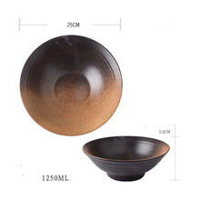 Load image into Gallery viewer, Textured Ramen Bowls | Large Japanese Noodle Dish - 1 Pc