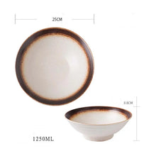 Load image into Gallery viewer, Textured Ramen Bowls | Large Japanese Noodle Dish - 1 Pc