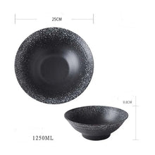 Load image into Gallery viewer, Textured Ramen Bowls | Large Japanese Noodle Dish - 1 Pc