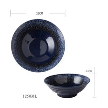 Load image into Gallery viewer, Textured Ramen Bowls | Large Japanese Noodle Dish - 1 Pc