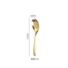 Load image into Gallery viewer, Stainless Steel Flat Bottom Asian Soup Spoons | Long Handle - 1 Pc
