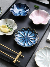 Load image into Gallery viewer, Chinese Soy Sauce Dish | Flower Shape Ceramic Sauce Bowl - 1 Pc