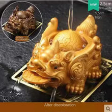 Load image into Gallery viewer, Chinese Dragon Color Changing Tea Pet | Gold Resin Mascot - 1 Pc