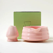 Load image into Gallery viewer, Light Green Traditional Japanese Matcha Bowl Chawan | Ceramic Tea Bowl