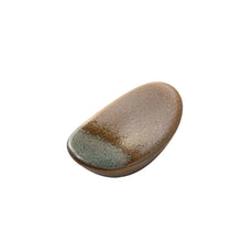 Load image into Gallery viewer, Round Oval Ceramic Chopstick Rest | Ceramic Tableware Holder - 1 Pc