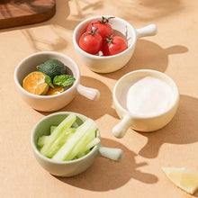 Load image into Gallery viewer, Pastel Soy Sauce Dish Pan | Cute Ceramic Dipping Bowl with Handle - 1 Pc