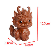 Load image into Gallery viewer, Dragon Statue Tea Pet | Small Chinese Mascot Figurine - 1 Pc