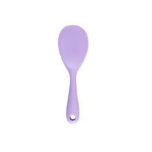 Load image into Gallery viewer, Cute Silicone Rice Paddle | Hanging Pink Blue Purple Non-Stick Spoon - 1PC