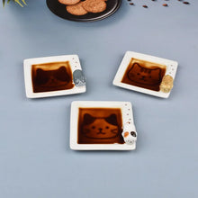 Load image into Gallery viewer, Cat Soy Sauce Plate - Japanese Ceramic (1 Pc)