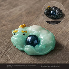 Load image into Gallery viewer, Mini Dragon Color Changing Tea Pet | Gongfu Resin Mascot - 1 Pc