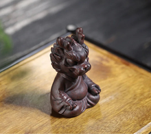 Load image into Gallery viewer, Dragon Yixing Clay Tea Pet | Chinese Mascot Figurine - 1 Pc