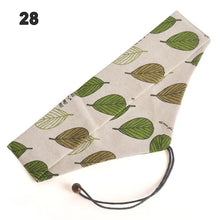Load image into Gallery viewer, Japanese Portable Chopsticks & Spoon in Pouch | Travel Cotton Linen Fabric Bag - 1 Set