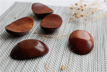 Load image into Gallery viewer, Japanese Wooden Chopstick Rest | Brown Curved Tableware Holders - 1 Pc