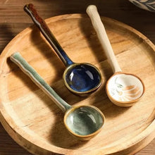 Load image into Gallery viewer, Japanese Ceramic Soup Spoon