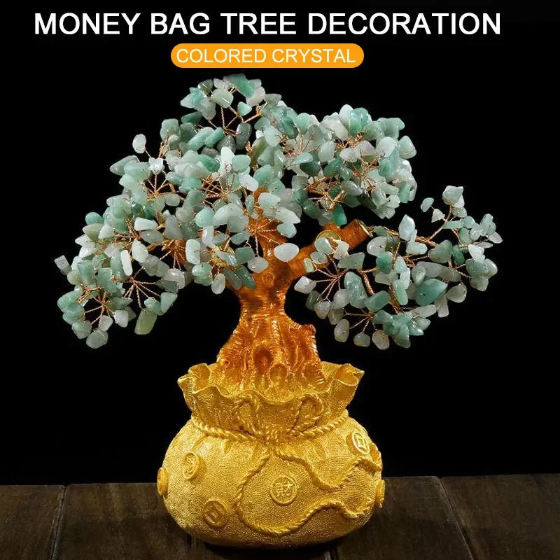 lucky money tree chinese Small Lucky Money Tree Gold Figurine