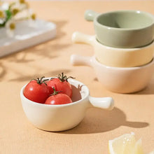 Load image into Gallery viewer, Pastel Soy Sauce Dish Pan | Cute Ceramic Dipping Bowl with Handle - 1 Pc