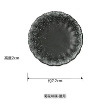 Load image into Gallery viewer, Scallop Japanese Soy Sauce Plate | Ceramic Dipping Dish - 1 Pc
