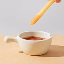 Load image into Gallery viewer, Pastel Soy Sauce Dish Pan | Cute Ceramic Dipping Bowl with Handle - 1 Pc