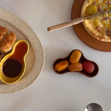 Load image into Gallery viewer, Organic Shapes Soy Sauce Dish | Small Japanese Ceramic Dipping Bowls - 4 Pc Set