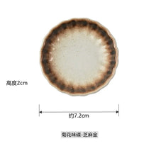 Load image into Gallery viewer, Scallop Japanese Soy Sauce Plate | Ceramic Dipping Dish - 1 Pc