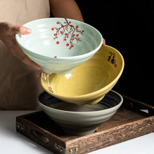 Load image into Gallery viewer, Lightweight Ramen Bowl | Japanese Style Noodle Soup Melamine Bowls - 1 Pc