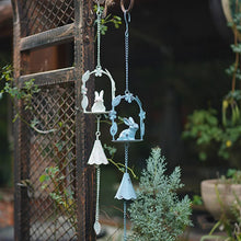 Load image into Gallery viewer, Garden Rabbit Iron Wind Chimes | Japanese Furin Bells - 1 PC