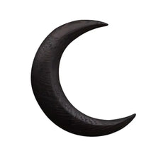 Load image into Gallery viewer, Wood Moon Hair Sticks | Hand Carved Wooden Crescent Pin - 1 Pc