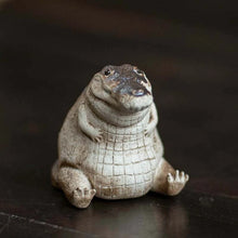 Load image into Gallery viewer, Crocodile Tea Pet | Handmade Chinese Clay Tea Ornaments Mascots Figurines - 1 Pc