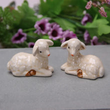 Load image into Gallery viewer, Ceramic Sheep Chopstick Rests | Cute White Animal Holder - 3 Pc Set