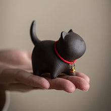 Load image into Gallery viewer, Cute Cat Tea Pet | Small Kung Fu Tea Set Accessories Kitty Clay Figurines - 1 Pc