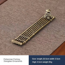Load image into Gallery viewer, River Boat Incense Holder | Old Man on Raft Stick Burner - 1 Pc