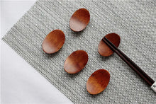 Load image into Gallery viewer, Japanese Wooden Chopstick Rest | Brown Curved Tableware Holders - 1 Pc