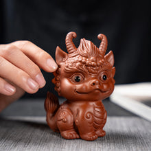 Load image into Gallery viewer, Dragon Statue Tea Pet | Small Chinese Mascot Figurine - 1 Pc