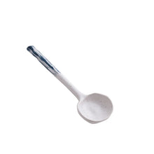 Load image into Gallery viewer, Flat Ceramic Asian Soup Spoon | Retro Long Handle Cutlery - 1 Pc