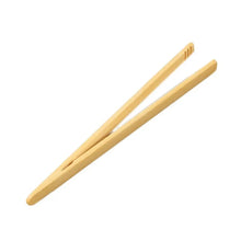 Load image into Gallery viewer, Bamboo Tea Tongs | Wooden Ceremony Tea Bag Squeezers - 1 Pc