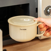 Load image into Gallery viewer, Pastel Ceramic Ramen Bowls | Japanese Instant Noodle Cups - 1 Set