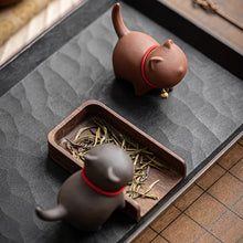 Load image into Gallery viewer, Cute Cat Tea Pet | Small Kung Fu Tea Set Accessories Kitty Clay Figurines - 1 Pc