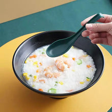 Load image into Gallery viewer, Dark Green Japanese Soup Spoons | 5 pcs