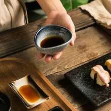 Load image into Gallery viewer, Oval Rustic Japanese Soy Sauce Bowl |  Small Dipping Bowls - 1 Pc