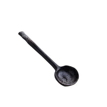Load image into Gallery viewer, Flat Ceramic Asian Soup Spoon | Retro Long Handle Cutlery - 1 Pc