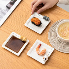 Load image into Gallery viewer, Cat Soy Sauce Plate - Japanese Ceramic (1 Pc)