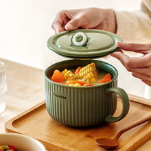 Load image into Gallery viewer, Pastel Ceramic Ramen Bowls | Japanese Instant Noodle Cups - 1 Set