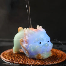 Load image into Gallery viewer, Mythical Dragon Resin Tea Pet | Color-Changing Mascot - 1 Pc
