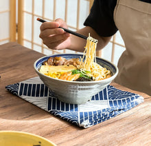 Load image into Gallery viewer, Lightweight Ramen Bowl | Japanese Style Noodle Soup Melamine Bowls - 1 Pc