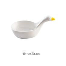 Load image into Gallery viewer, Cute Duck Sauce Bowl | Small Japanese Ceramic Seasoning Dish  - 1 Pc