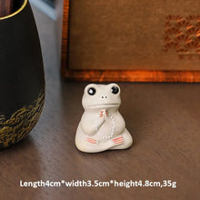 Load image into Gallery viewer, Ceramic Frog Tea Pets | Chinese Kung Fu Tea Ornaments - 1 Pc