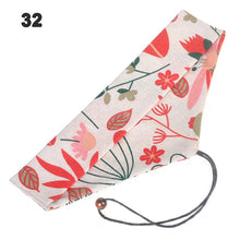 Load image into Gallery viewer, Japanese Portable Chopsticks & Spoon in Pouch | Travel Cotton Linen Fabric Bag - 1 Set