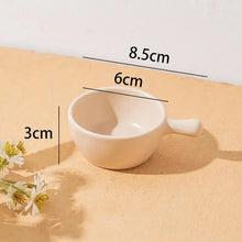 Load image into Gallery viewer, Pastel Soy Sauce Dish Pan | Cute Ceramic Dipping Bowl with Handle - 1 Pc